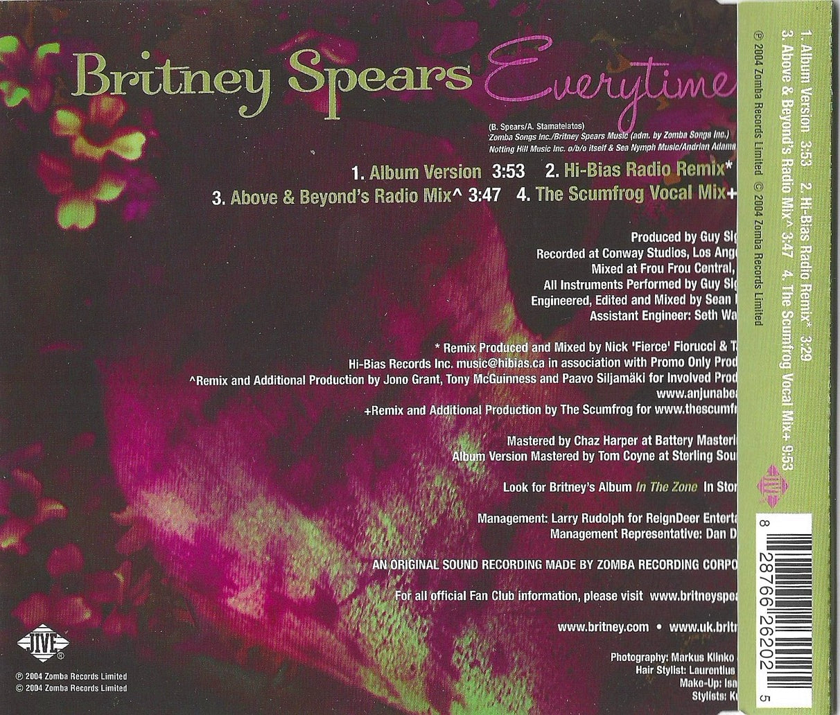 Britney Spears - Everytime