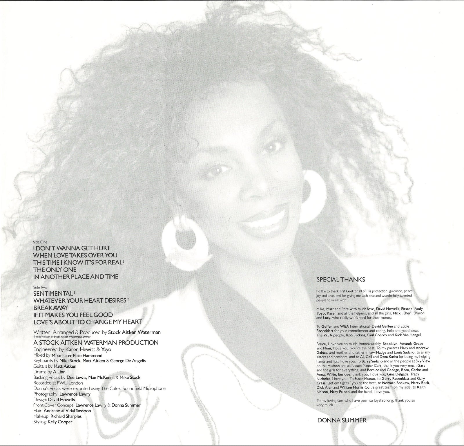 Donna Summer - Another Place And Time