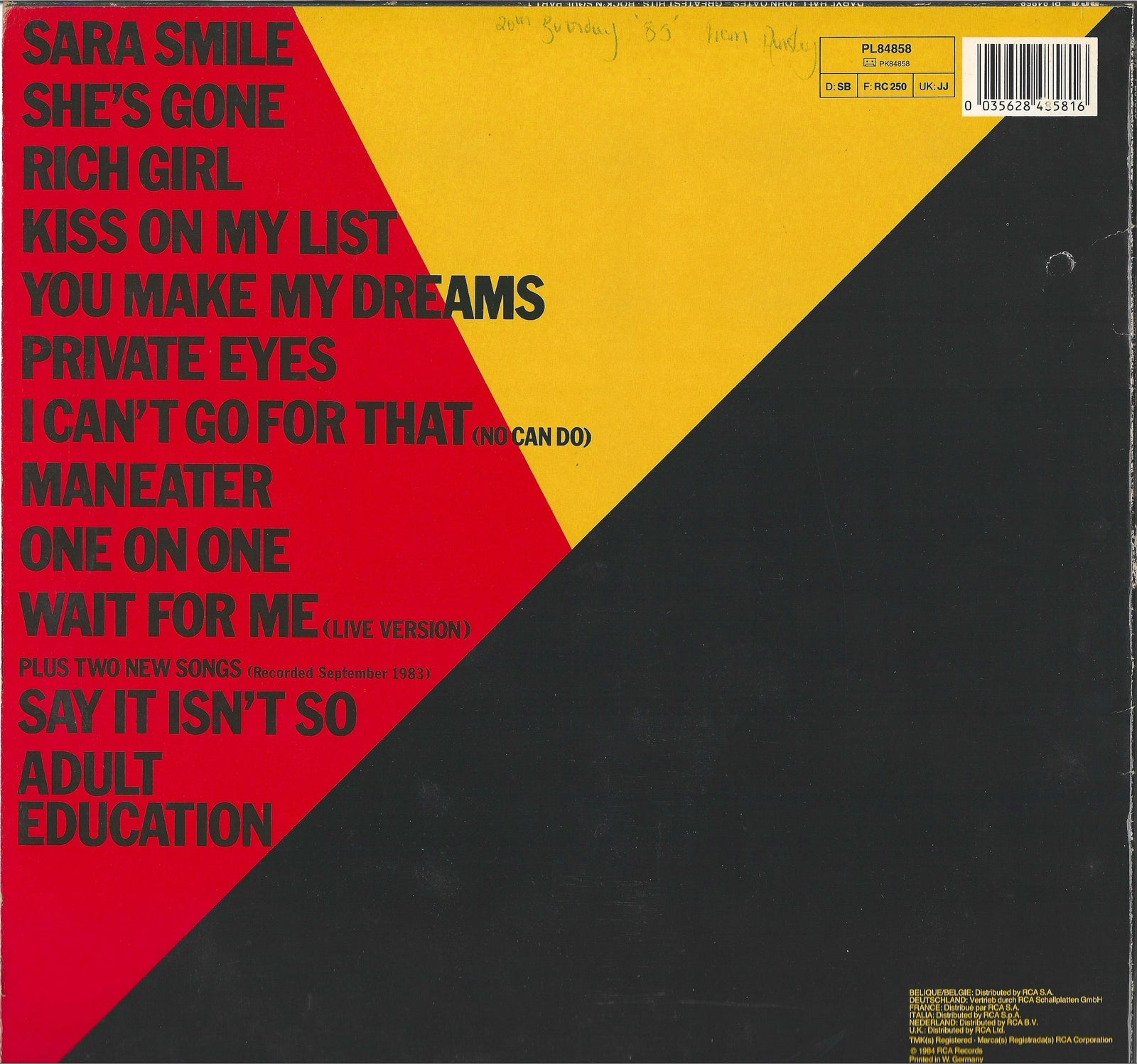 Daryl Hall & John Oates - Greatest Hits - Rock 'n Soul Part 1