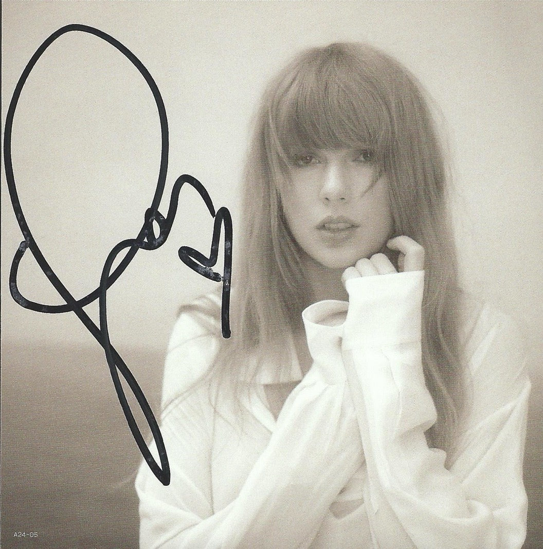 Taylor Swift - The Tortured Poets Department - The Manuscript - Signed Insert