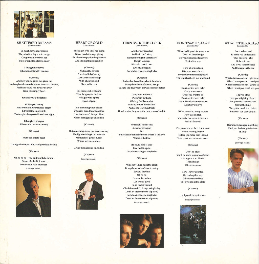 Johnny Hates Jazz – Turn Back the Clock