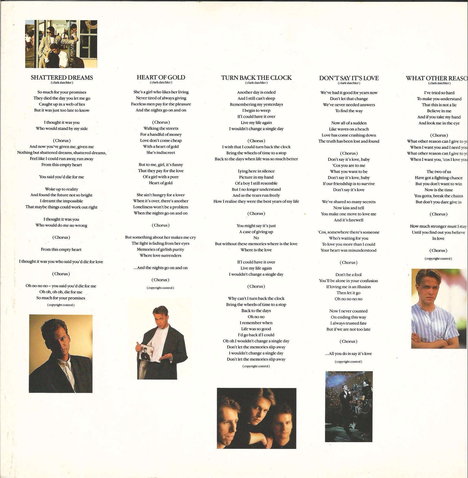Johnny Hates Jazz – Turn Back the Clock
