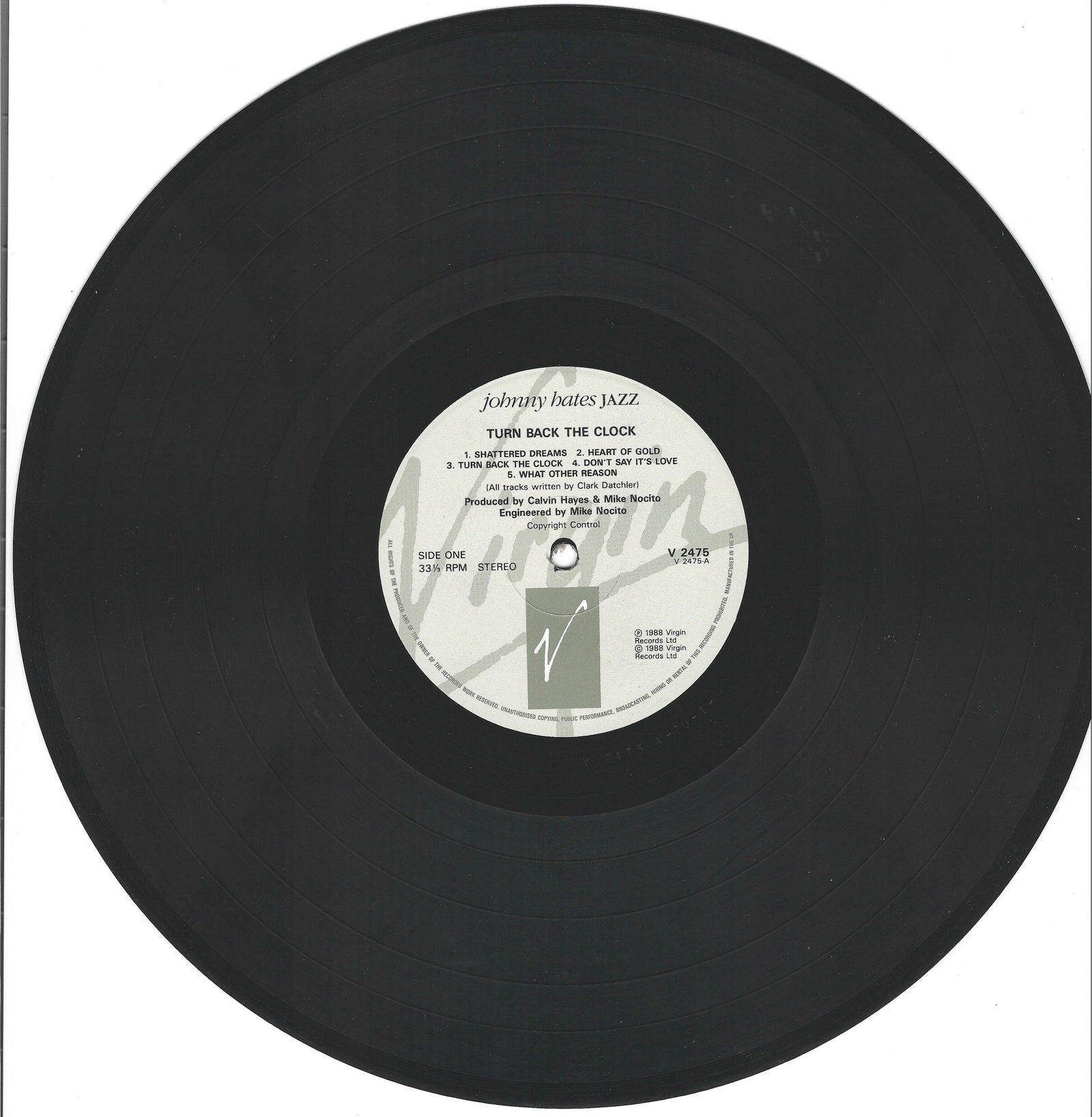 Johnny Hates Jazz – Turn Back the Clock