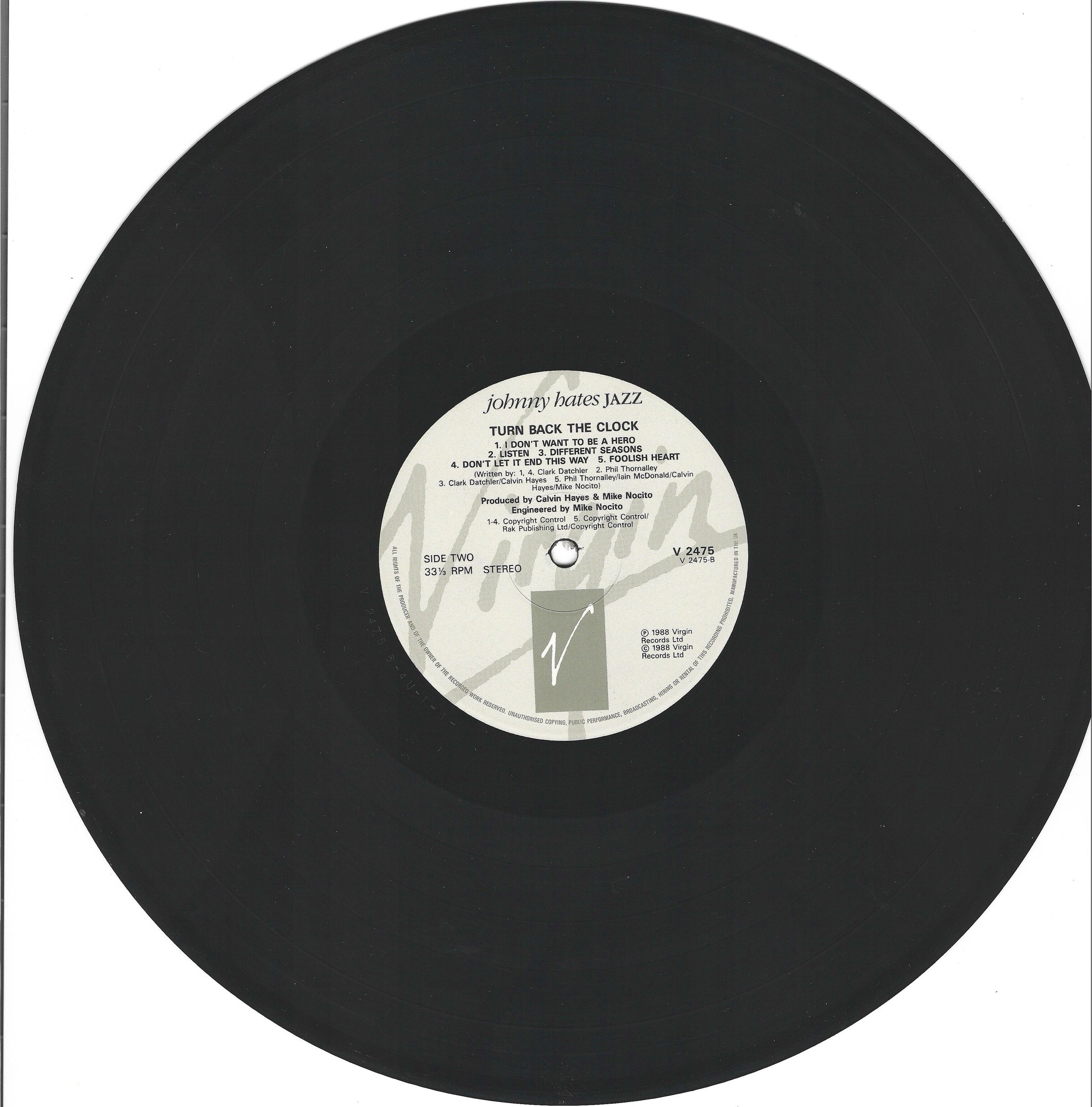 Johnny Hates Jazz – Turn Back the Clock