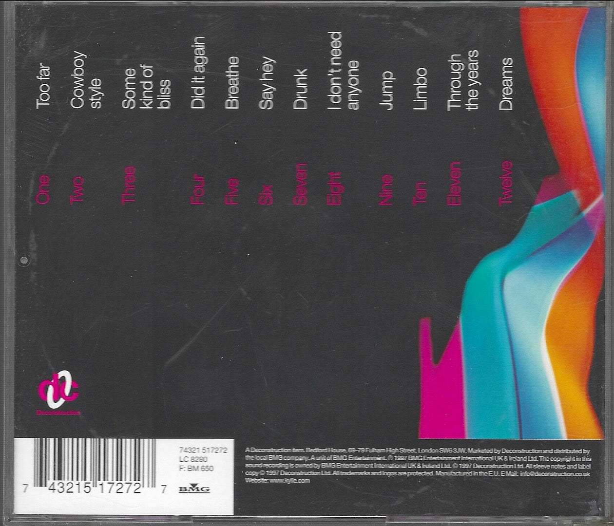 Kylie Minogue - Impossible Princess - Lenticular Cover