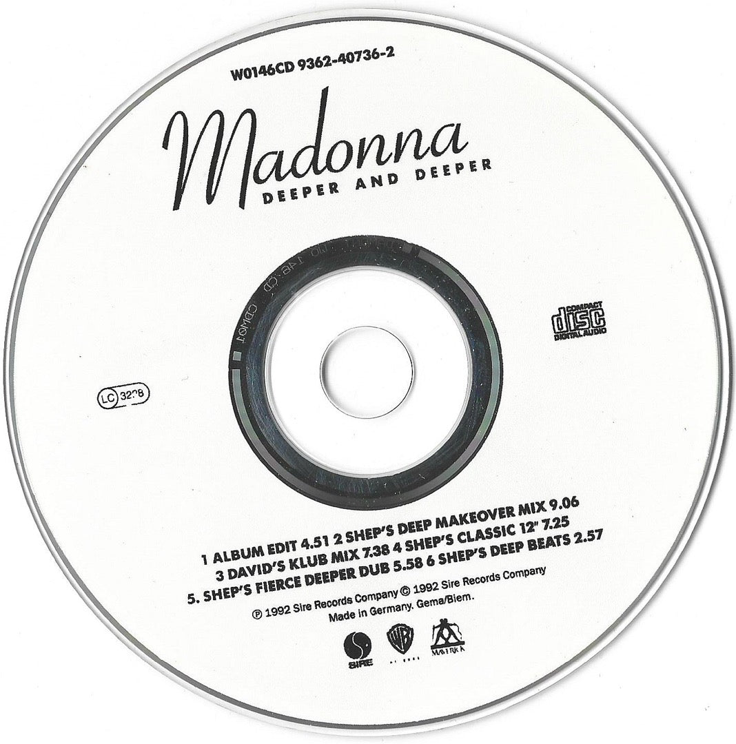 Madonna - Deeper and Deeper