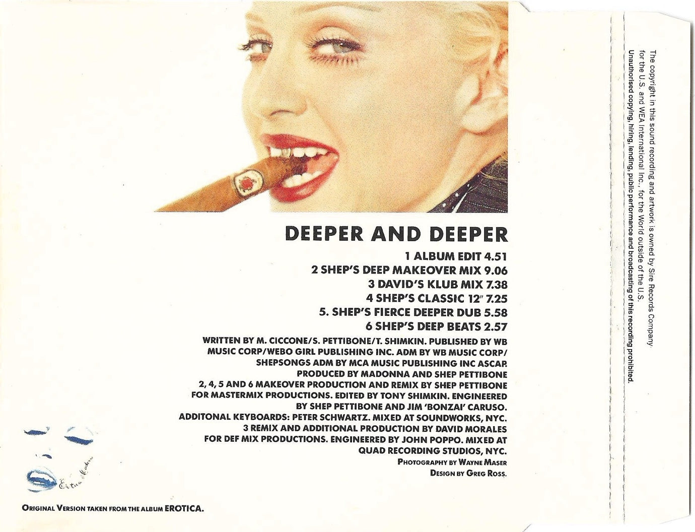 Madonna - Deeper and Deeper