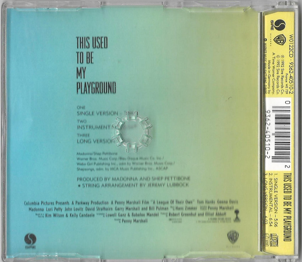 Madonna - This Used To Be My Playground