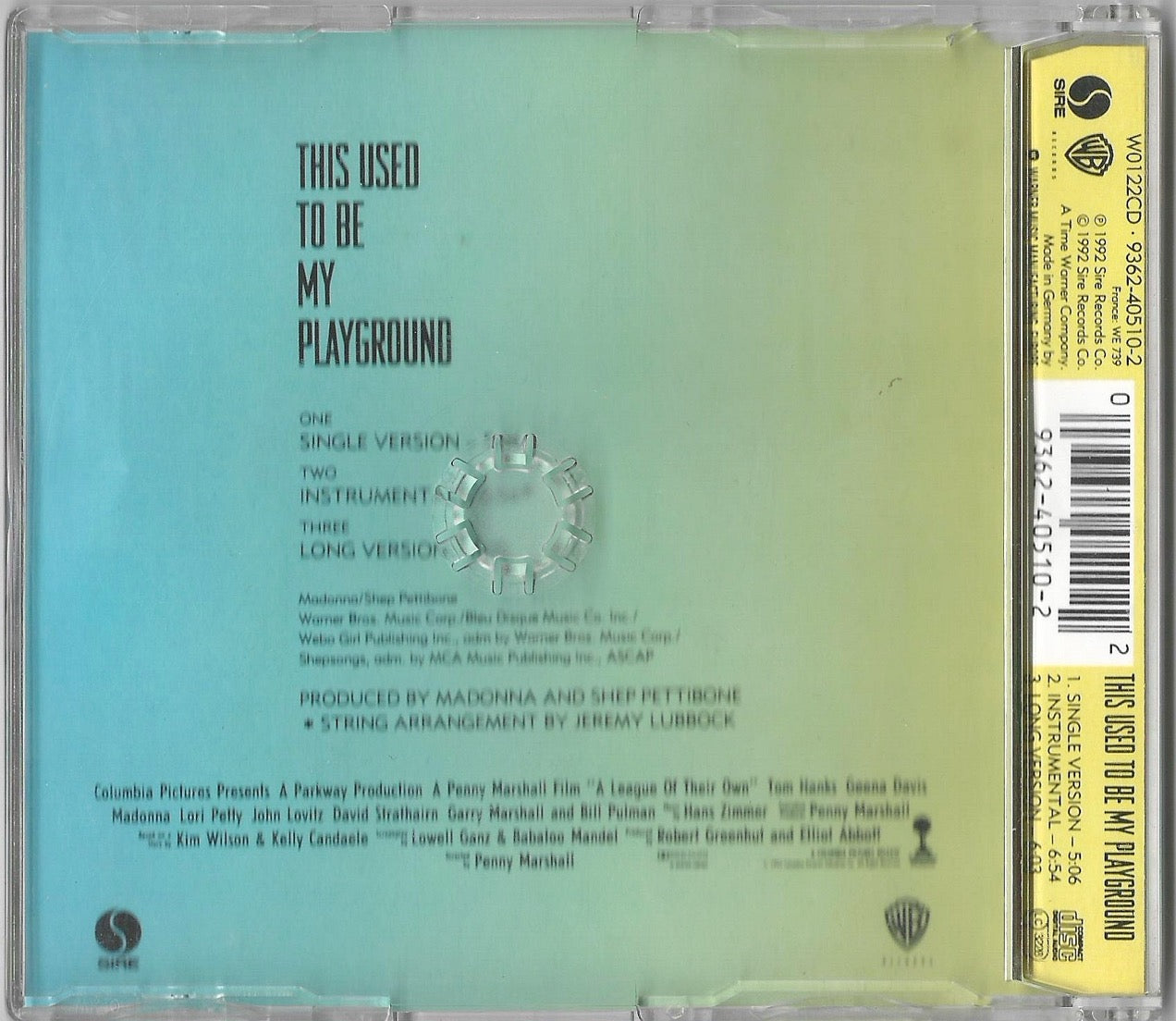 Madonna - This Used To Be My Playground