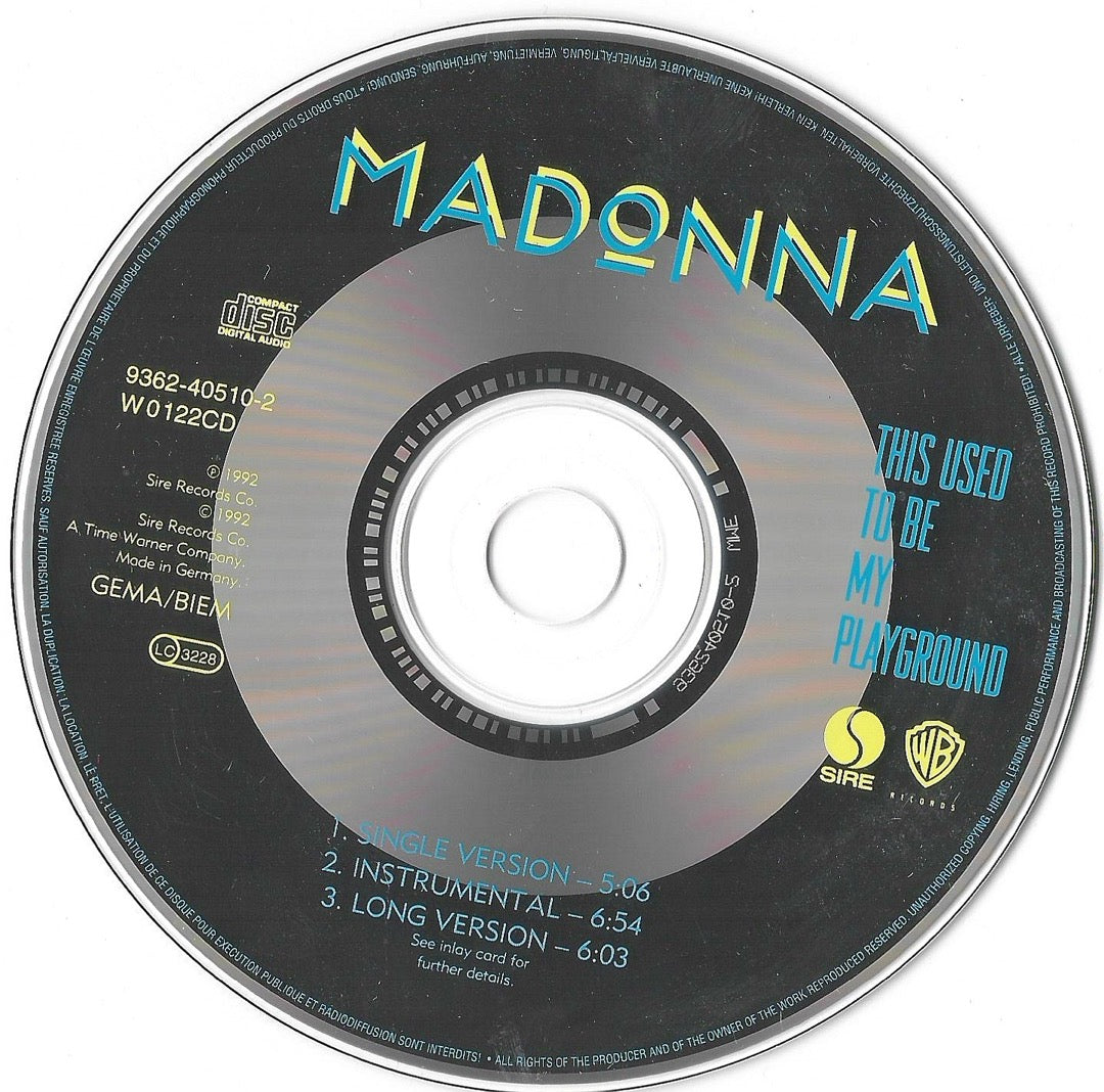 Madonna - This Used To Be My Playground