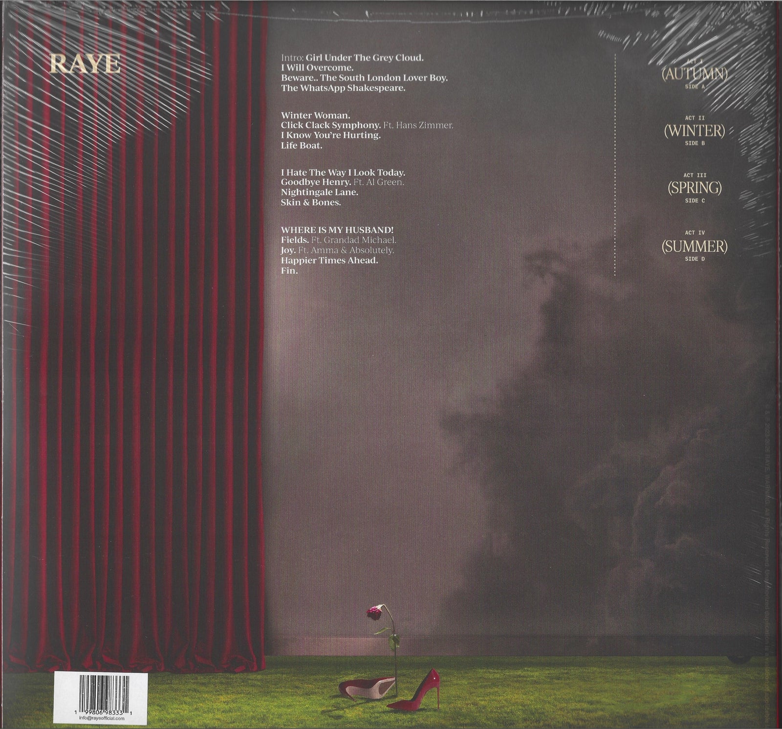 RAYE – This Music May Contain Hope. - 2LP Marigold Yellow Vinyl - 2026
