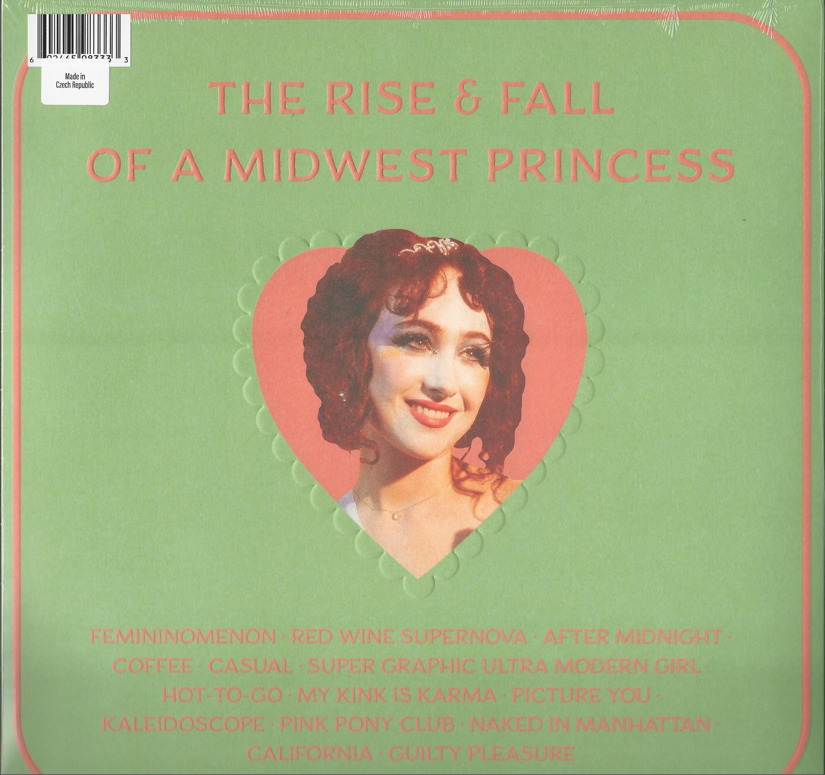 Chappell Roan - The Rise & Fall Of A Midwest Princess - 2LP Coke Bottle Clear Vinyl - 2024