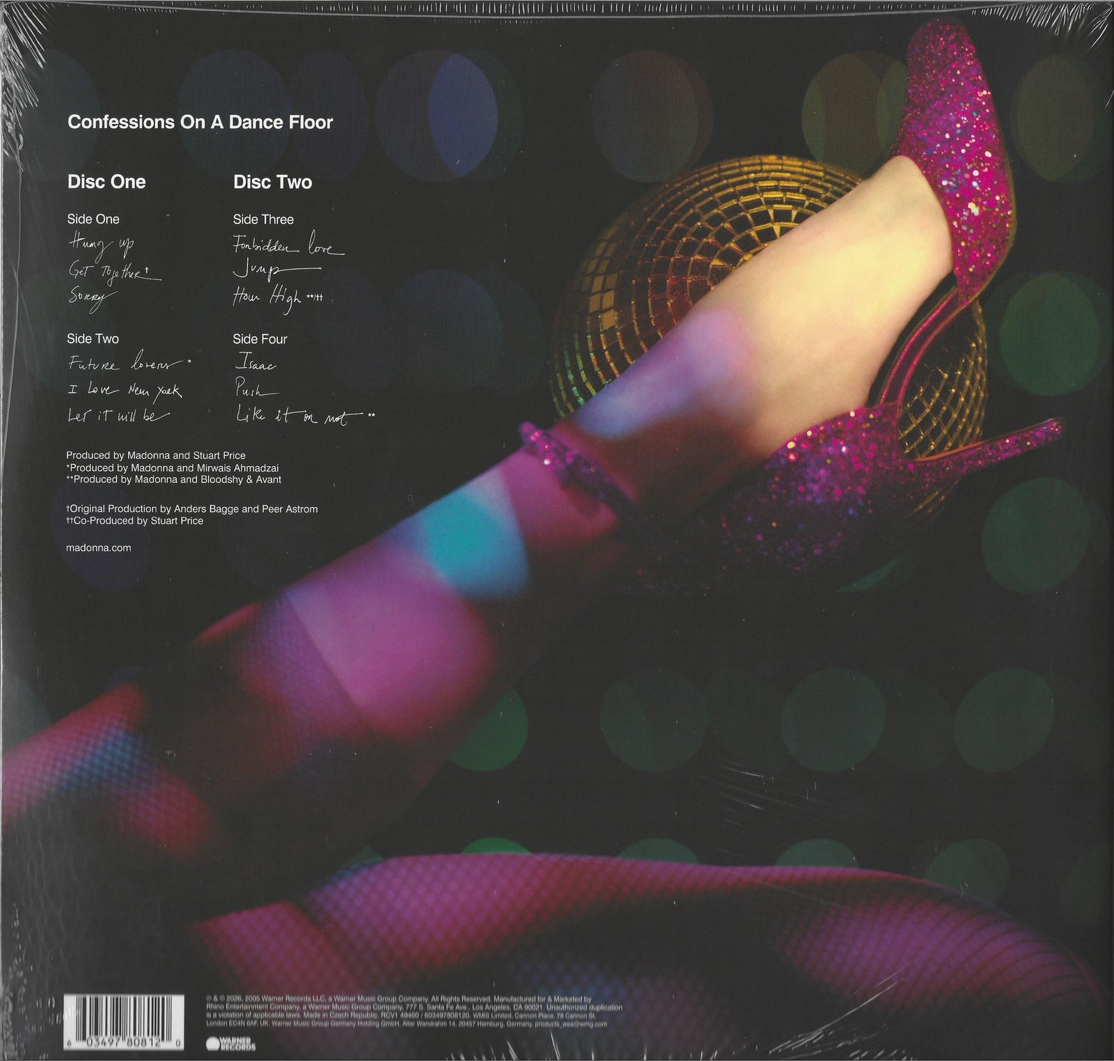 Madonna - Confessions on a Dance Floor - 2LP Silver Vinyl - 2026 Edition