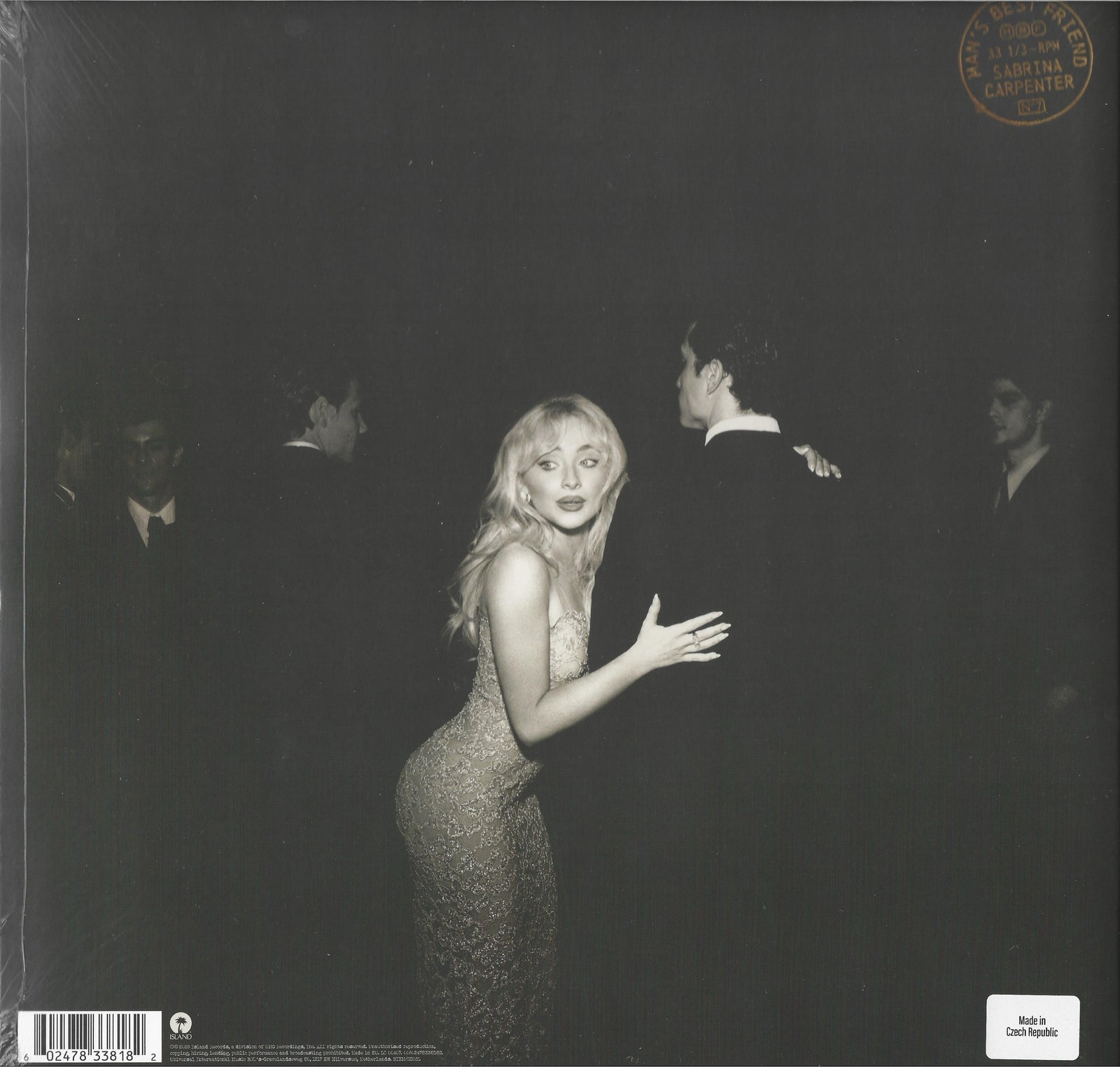 Sabrina Carpenter - Man's Best Friend - Opaque Black & White Vinyl - Alternative Cover - 2025