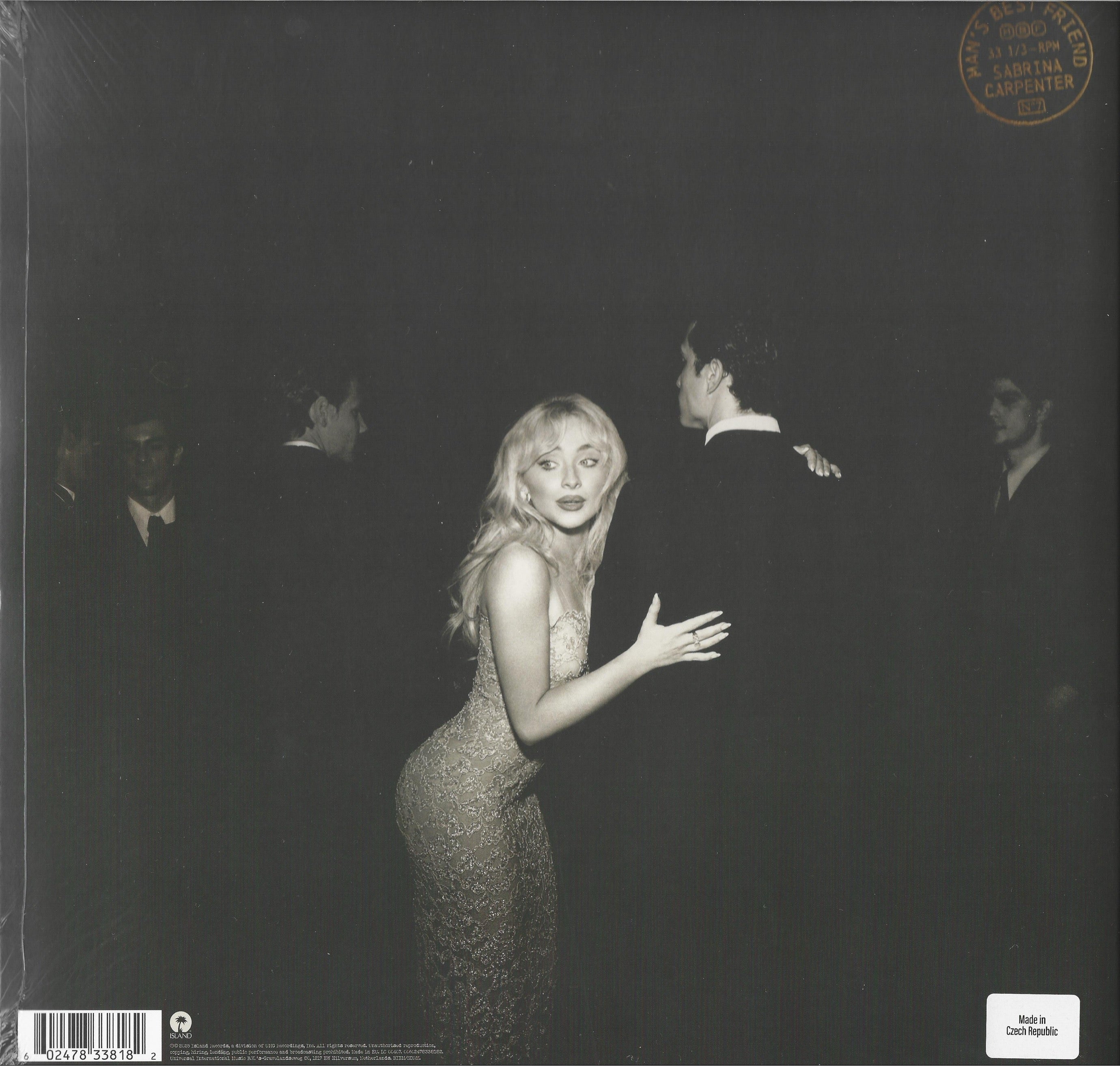 Sabrina Carpenter - Man's Best Friend - Opaque Black & White Vinyl - Alternative Cover - 2025